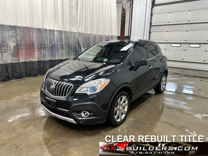 2013 Buick Encore Premium AWD CLEAR REBUILT TITLE
